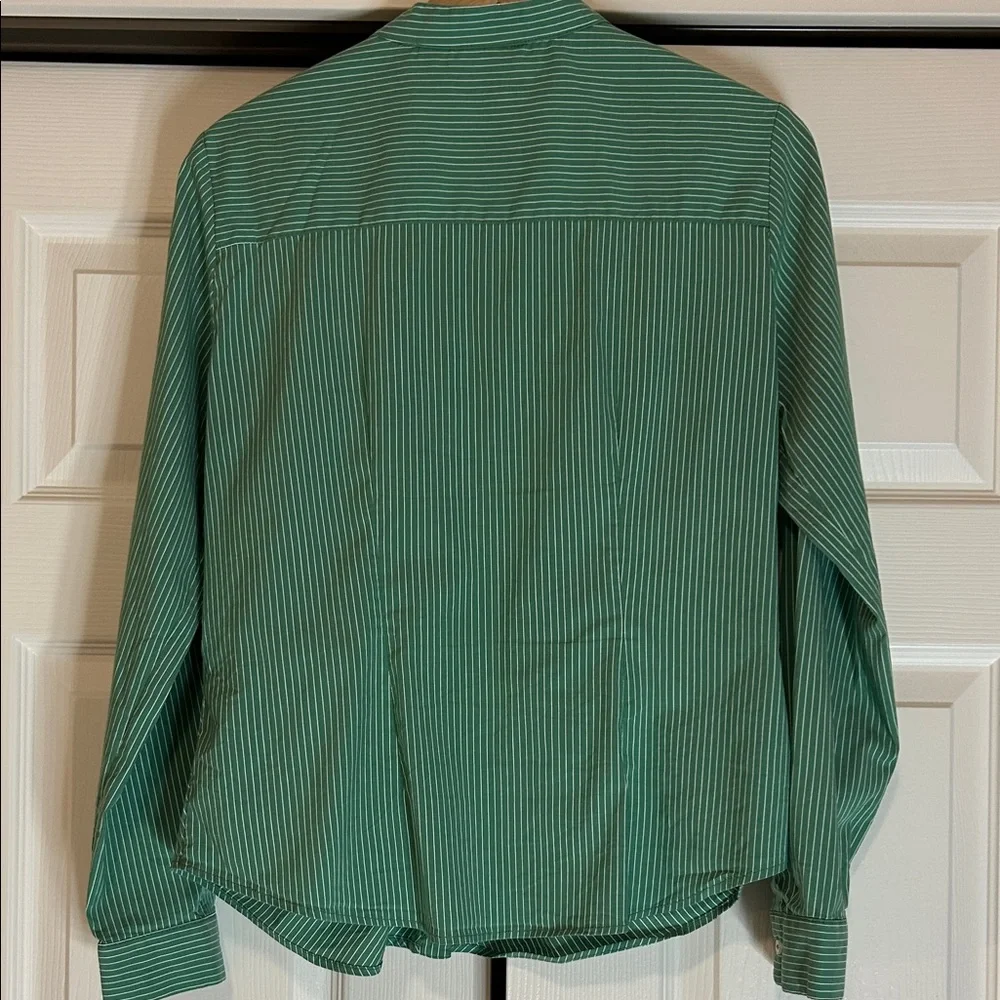 Anthropology Maeve Katherine Knotted Stripped Women’s Top Size 10 - Picture 4 of 8